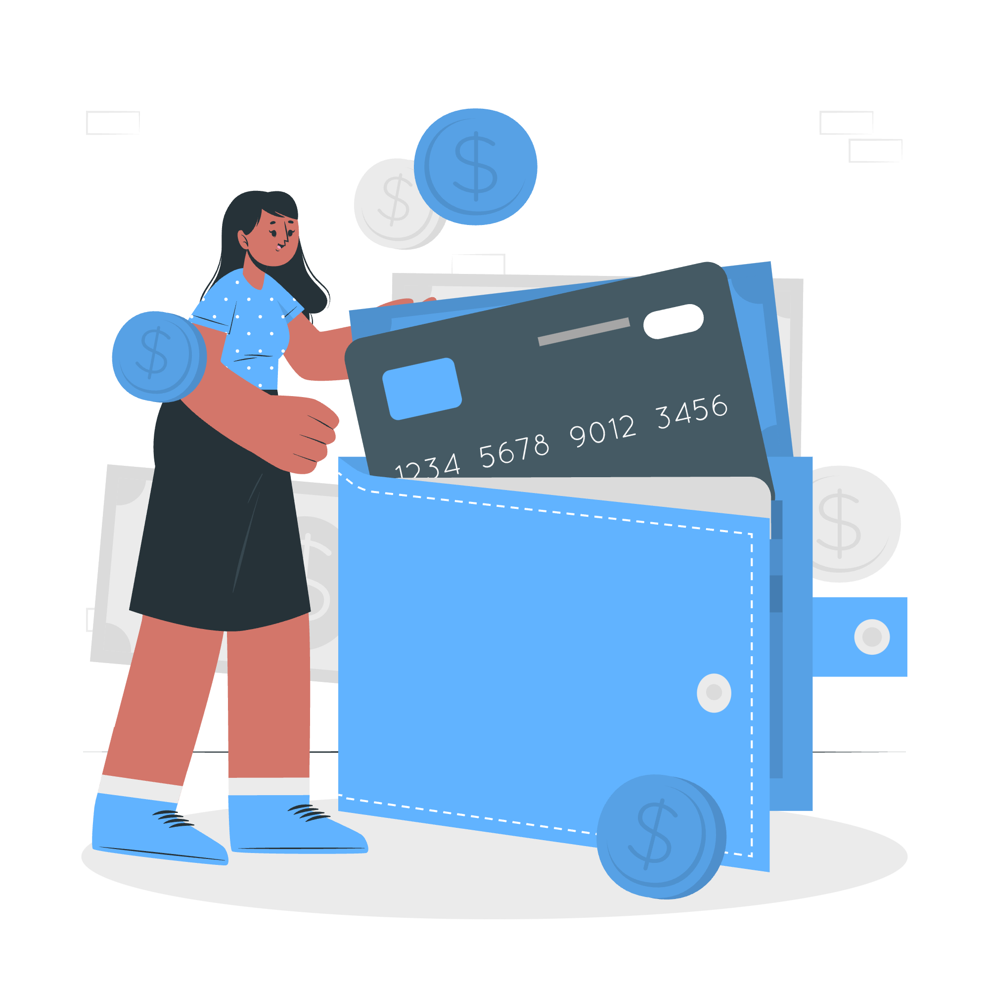 Kan man betala räkningar med kreditkort?