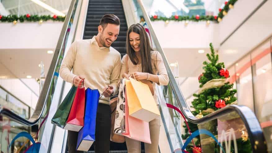 par som undvek dåliga krediter julhandeln
